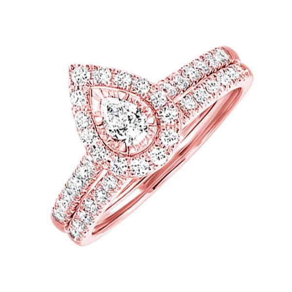 14Kt Rose Gold Diamond 3/4Ctw Ring Layne's Jewelry Gonzales, LA
