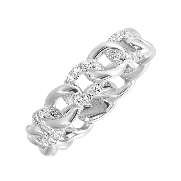 14Kt White Gold Diamond (1/5Ctw) Ring Gala Jewelers Inc. White Oak, PA