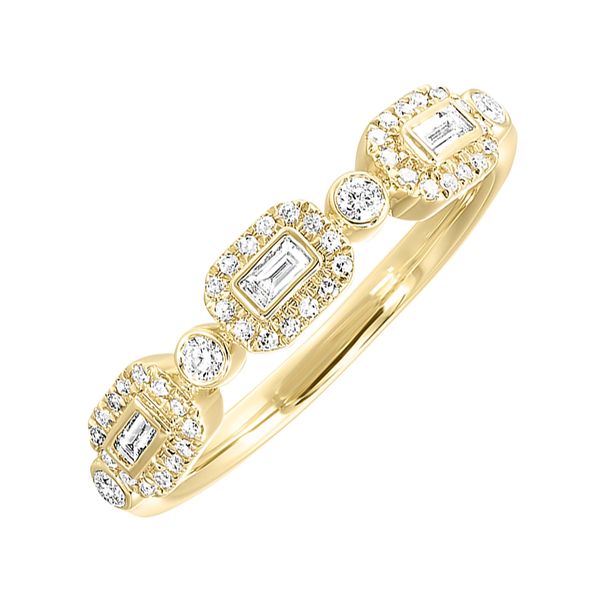 14Kt Yellow Gold Diamond (1/4Ctw) Ring Harris Jeweler Troy, OH
