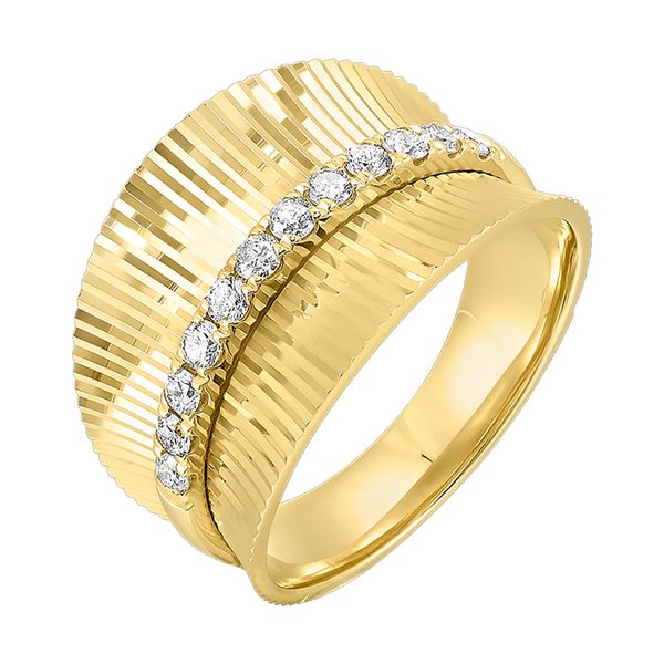 Gems One 14Kt Yellow Gold Diamond 1/3Ctw Ring RG12022-4YC K Co