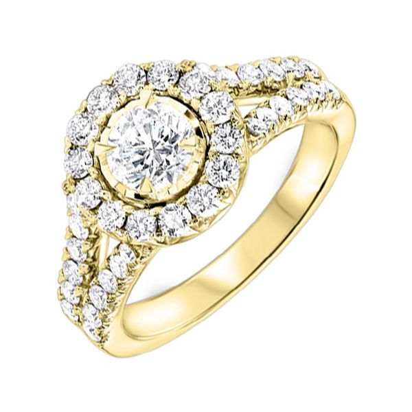 14KT Yellow Gold & Diamonds Tru Reflection Fashion Ring   - 1 5/8 cts Maharaja's Fine Jewelry & Gift Panama City, FL