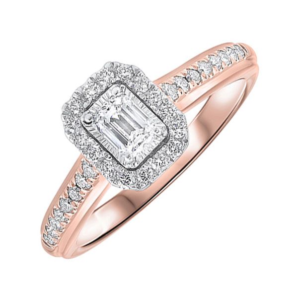 14Kt White Rose Gold Diamond 5/8Ctw Ring Maharaja's Fine Jewelry & Gift Panama City, FL