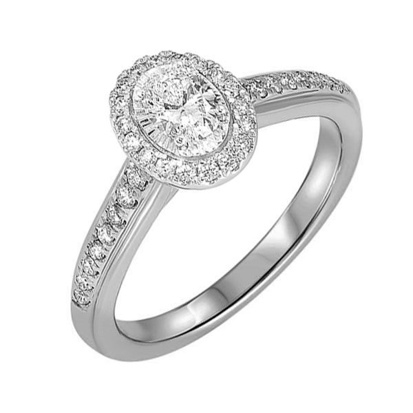 14KT White Gold & Diamond Classic Book Tru Reflection Fashion Ring   - 5/8 ctw Grayson & Co. Jewelers Iron Mountain, MI
