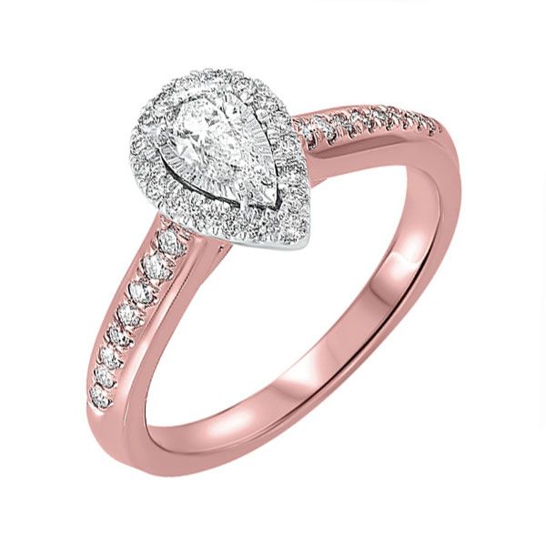 14Kt White Rose Gold Diamond (5/8Ctw) Ring Don's Jewelry & Design Washington, IA