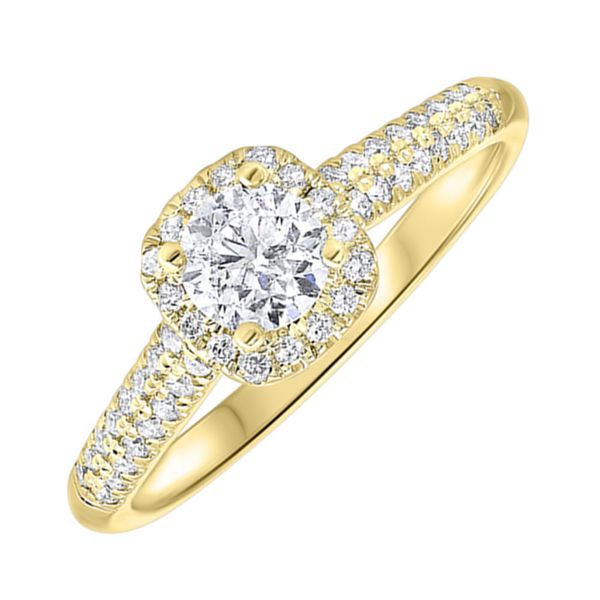 14Kt Yellow Gold Diamond 3/4Ctw Ring S.E. Needham Jewelers Logan, UT