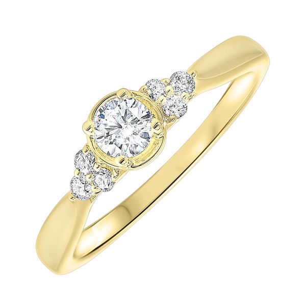 14Kt Yellow Gold Diamond 3/8Ctw Ring Branham's Jewelry East Tawas, MI