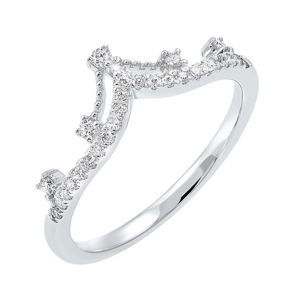 14Kt White Gold Diamond (1/5Ctw) Band Don's Jewelry & Design Washington, IA