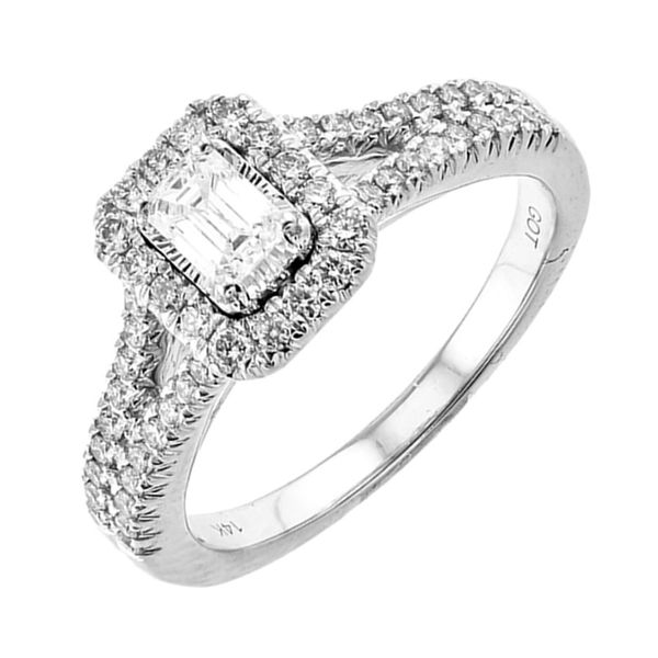 14Kt White Gold Diamond 3/4Ctw Ring Branham's Jewelry East Tawas, MI