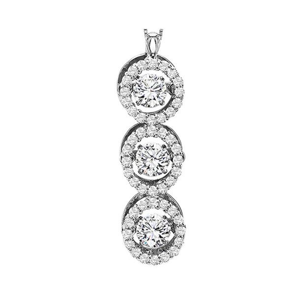 14KT White Gold & Diamonds Rhythm Of Love Neckwear Pendant  - 1 cts Don's Jewelry & Design Washington, IA