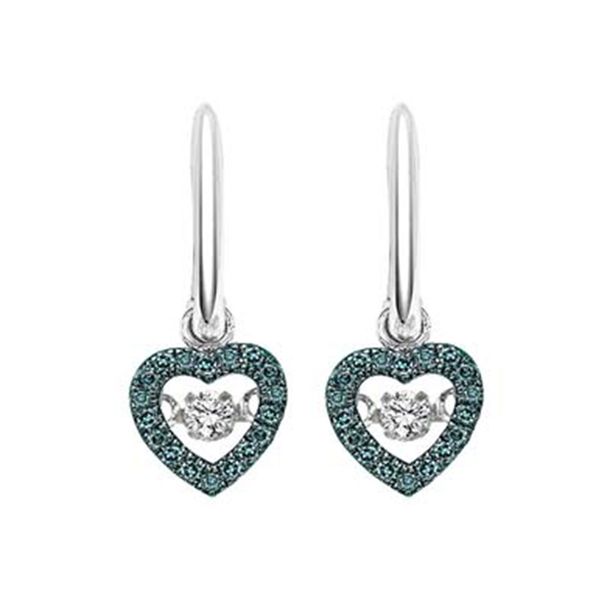 10Kt Rose Gold Diamond (1/10 Ctw) & Amethyst Earring Don's Jewelry & Design Washington, IA