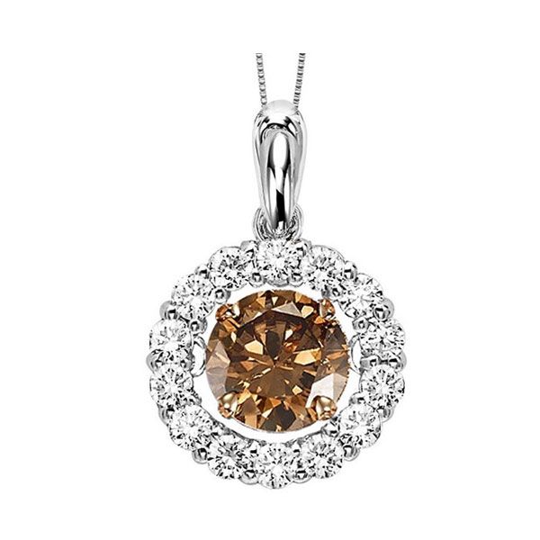 14KT White Gold & Diamonds Rhythm Of Love Neckwear Pendant  - 3/4 cts Gaines Jewelry Flint, MI