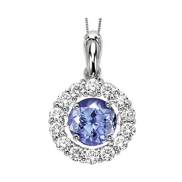 14KT White Gold & Diamonds Rhythm Of Love Neckwear Pendant  - 1/4 cts Gala Jewelers Inc. White Oak, PA