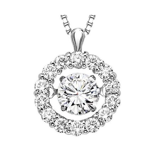 14KT White Gold & Diamonds Rhythm Of Love Neckwear Pendant  - 1 1/4 cts Milano Jewelers Pembroke Pines, FL