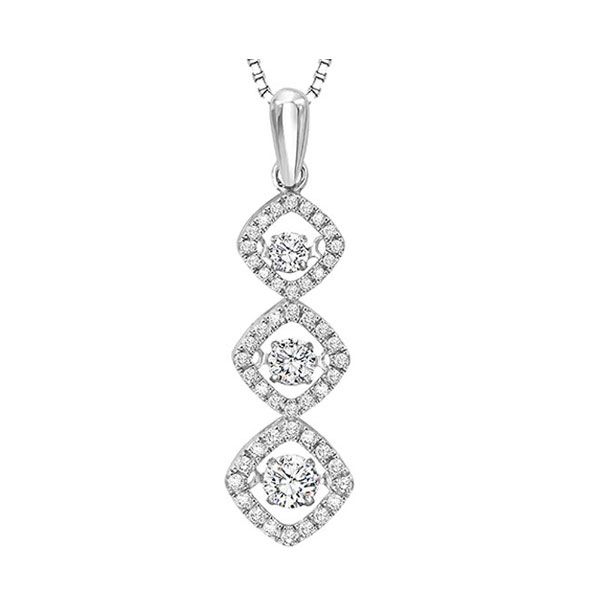 14KT White Gold & Diamonds Rhythm Of Love Neckwear Pendant  - 1 cts Jayson Jewelers Cape Girardeau, MO