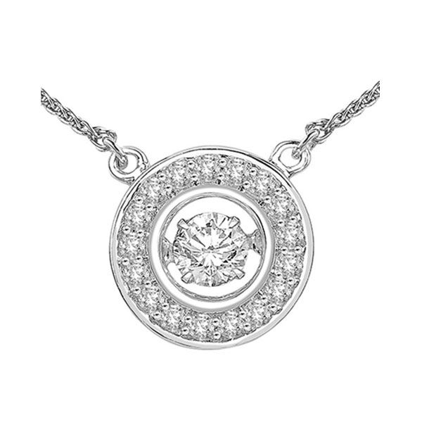 14KT White Gold & Diamonds Rhythm Of Love Neckwear Pendant  - 1/2 cts Ware's Jewelers Bradenton, FL