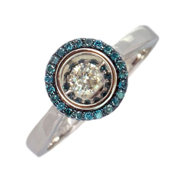 14KT White Gold & Diamonds Rhythm Of Love Fashion Ring   - 3/8 cts Gala Jewelers Inc. White Oak, PA