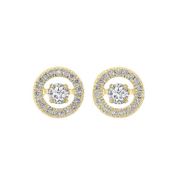 14Kt Yellow Gold Diamond (1/4Ctw) Earring Castle Couture Fine Jewelry Manalapan, NJ