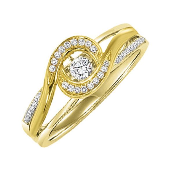 14Kt Yellow Gold Diamond (1/5Ctw) Ring Layne's Jewelry Gonzales, LA