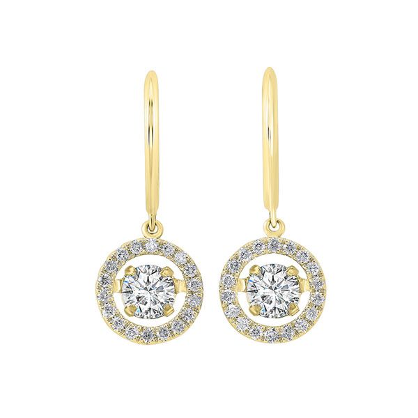 14Kt Yellow Gold Diamond (2Ctw) Earring Windham Jewelers Windham, ME