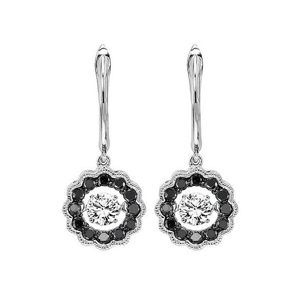 14KT White Gold & Diamonds Rhythm Of Love Fashion Earrings  - 1/2 cts Jayson Jewelers Cape Girardeau, MO