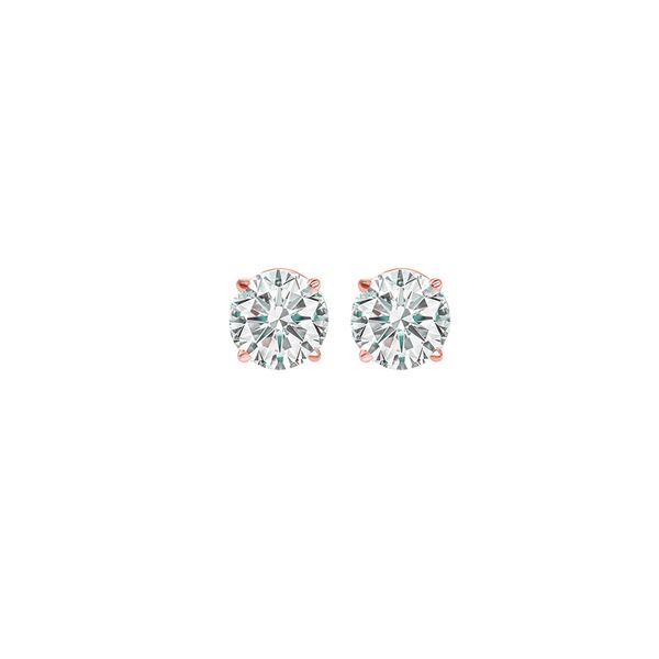 14Kt Rose Gold Diamond 1/4Ctw Earring Branham's Jewelry East Tawas, MI