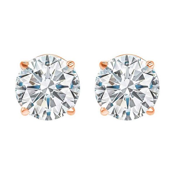 14Kt Rose Gold Diamond 2Ctw Earring Jones Jeweler Celina, OH