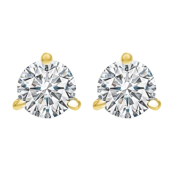 18Kt Yellow Gold Diamond 2Ctw Earring Maharaja's Fine Jewelry & Gift Panama City, FL