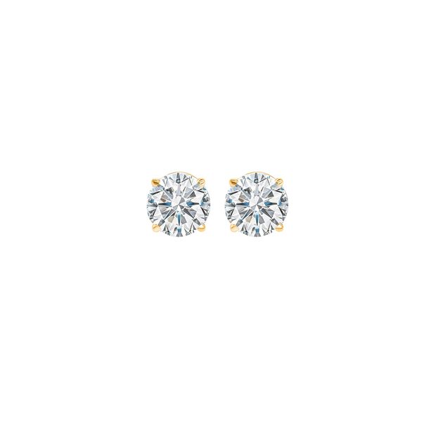 14Kt Yellow Gold Diamond 1/4Ctw Earring Diamond Showcase Longview, WA