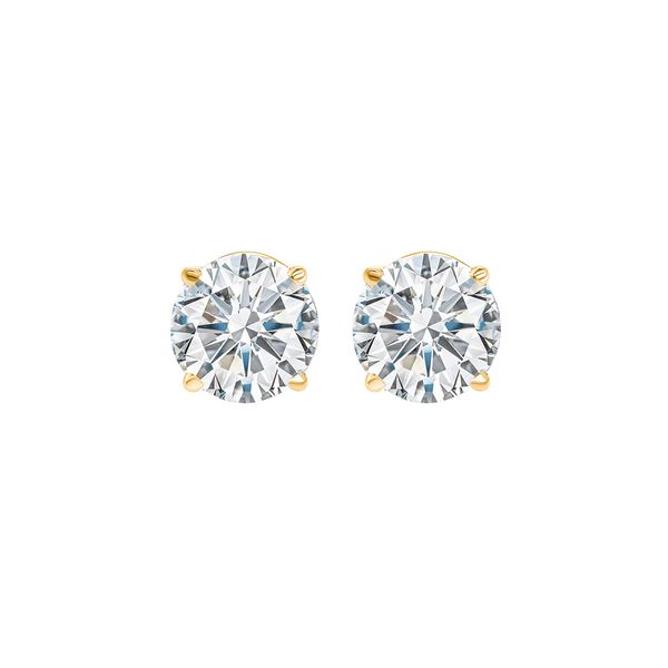 14Kt Yellow Gold Diamond 5/8Ctw Earring Cone Jewelers Carlsbad, NM