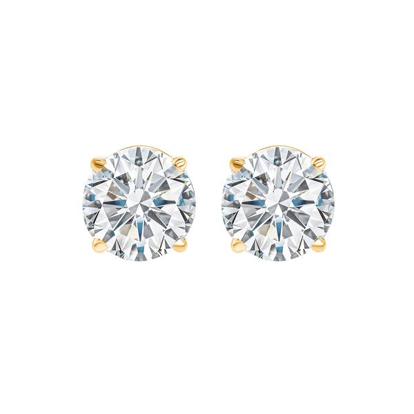 14Kt Yellow Gold Diamond 1Ctw Earring Grayson & Co. Jewelers Iron Mountain, MI