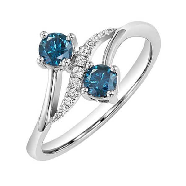 14KT White Gold & Diamonds Twogether Jewelery Fashion Ring  - 1 1/4 cts Don's Jewelry & Design Washington, IA