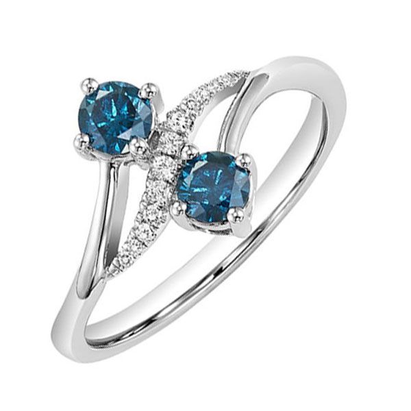 14KT White Gold & Diamonds Twogether Jewelery Fashion Ring  - 1 1/2 cts Ross's Fine Jewelers Kilmarnock, VA