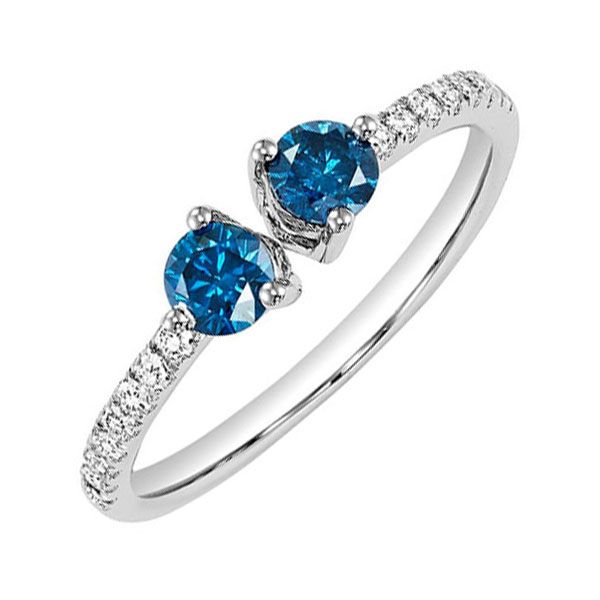 14KT White Gold & Diamonds Twogether Jewelery Fashion Ring   - 3/4 cts Moseley Diamond Showcase Inc Columbia, SC