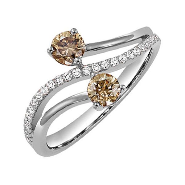 14KT White Gold & Diamonds Twogether Jewelery Fashion Ring  - 1 3/8 cts Ross's Fine Jewelers Kilmarnock, VA