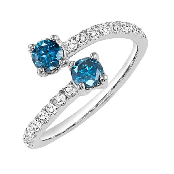 14KT White Gold & Diamonds Twogether Jewelery Fashion Ring  - 7/8 cts Don's Jewelry & Design Washington, IA
