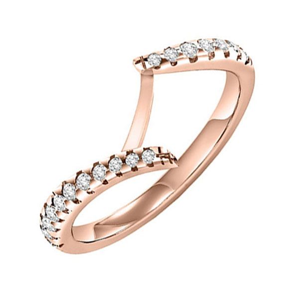 14KT Pink Gold & Diamonds Twogether Jewelery Fashion Ring  - 3/8 cts Gaines Jewelry Flint, MI