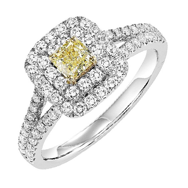 14Kt White Yellow Gold Diamond 1Ctw Ring Maharaja's Fine Jewelry & Gift Panama City, FL