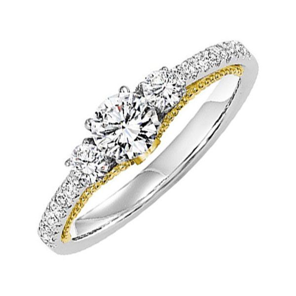 14Kt White Yellow Gold Diamond 1Ctw Ring Grayson & Co. Jewelers Iron Mountain, MI