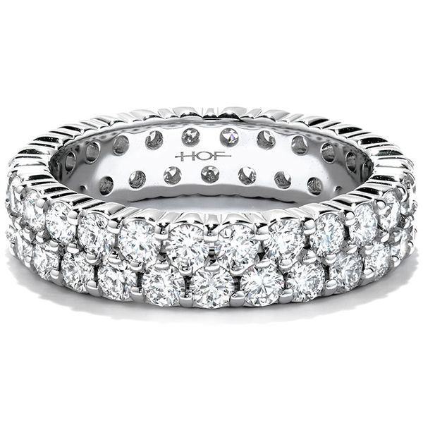 Double-Row Eternity Band Right Hand Ring Image 3 Sather's Leading Jewelers Fort Collins, CO