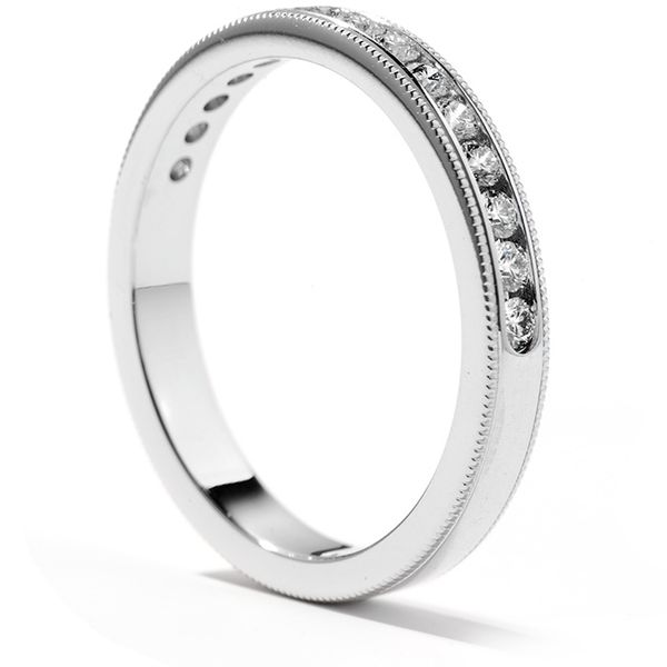 Eterne Milgrain Wedding Band Image 2 Sather's Leading Jewelers Fort Collins, CO