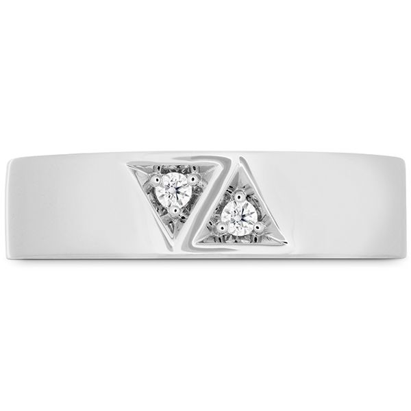 Triplicity Triangle Double Diam Band 6mm Sather's Leading Jewelers Fort Collins, CO