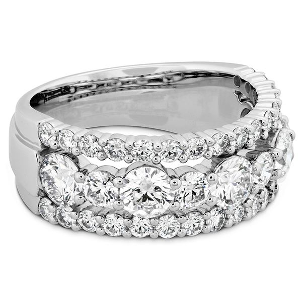 HOF Enticing Three Row Ring Image 3 Maharaja's Fine Jewelry & Gift Panama City, FL