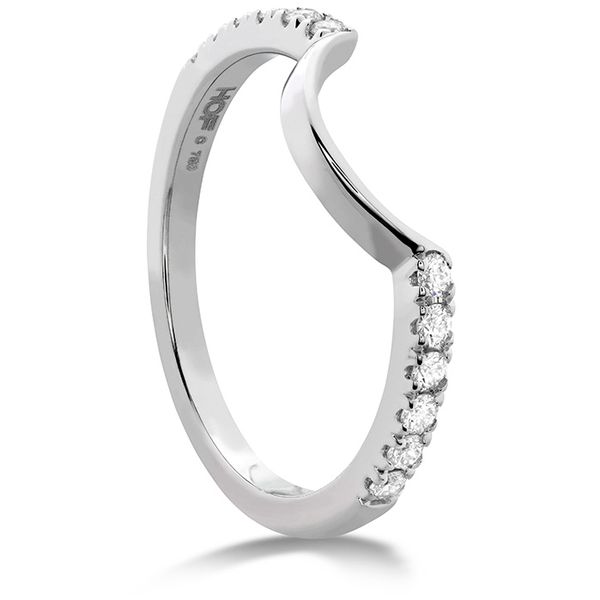 Delight Lady Di Curved Diamond Band Image 2 Ross Elliott Jewelers Terre Haute, IN