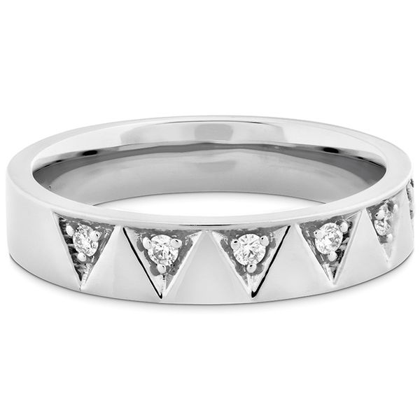 Truly Classic Double-Row Wedding Band Image 3 Sather's Leading Jewelers Fort Collins, CO