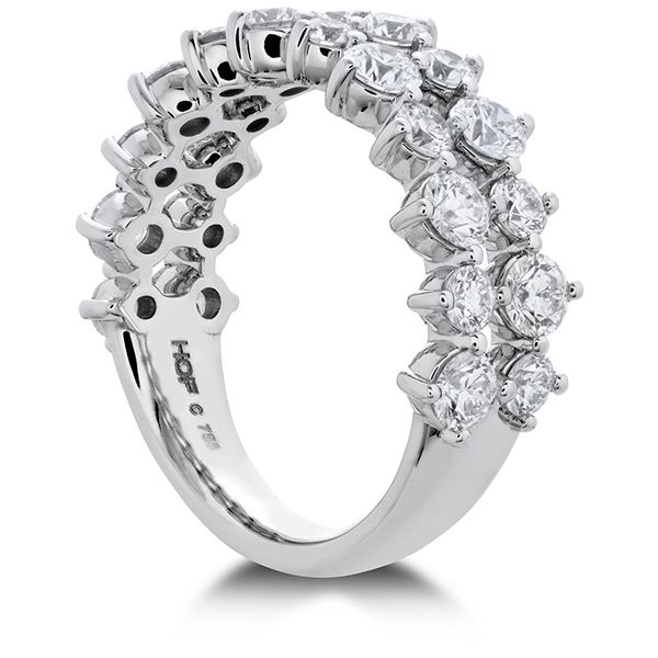 HOF Timeless Two Row Ring Image 2 Becky Beauchine Kulka Diamonds and Fine Jewelry Okemos, MI