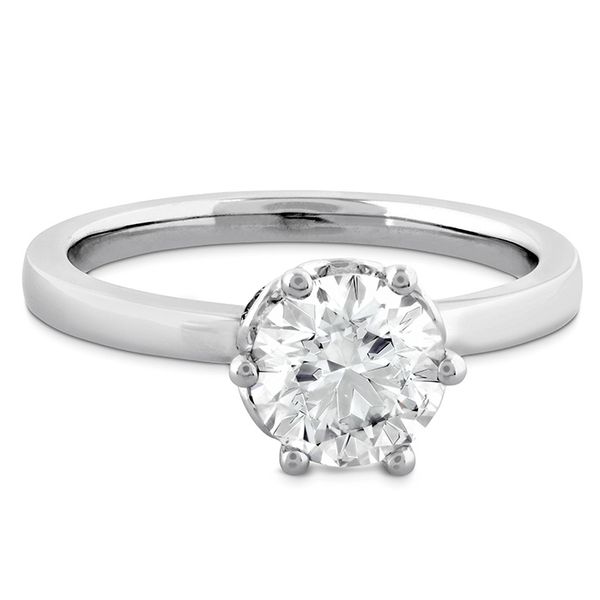 Lorelei Bloom Engagement Ring-Diamond Band Image 3 Jim Bartlett Fine Jewelry Longview, TX