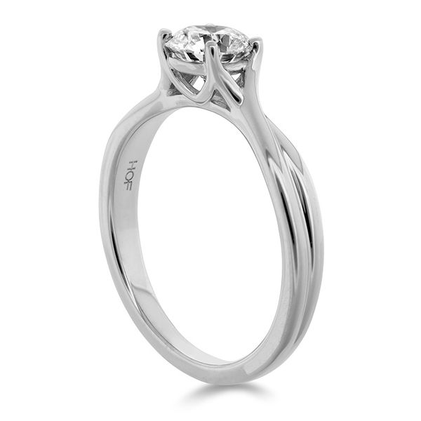 Transcend Premier Dream Halo Engagement Ring Image 2 Sather's Leading Jewelers Fort Collins, CO
