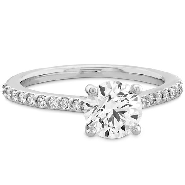 Camilla HOF Engagement Ring - Dia Band Image 3 Von's Jewelry, Inc. Lima, OH