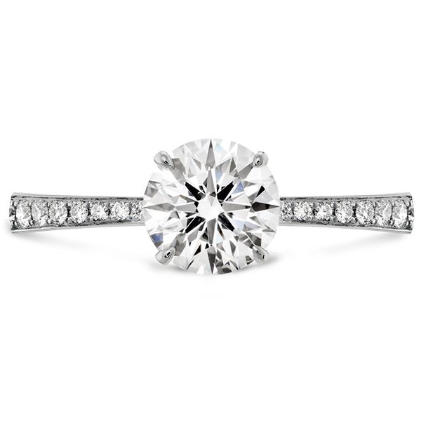 HOF Signature Engagement Ring-Diamond Band Jim Bartlett Fine Jewelry Longview, TX