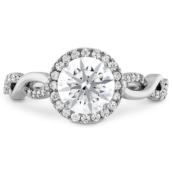 Destiny Lace HOF Halo Engagement Ring Maharaja's Fine Jewelry & Gift Panama City, FL
